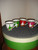 Kate Spade Festive Peacock Demitasse Cups And Saucers Set of 4 