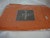 Festival 902 Pure Linen Placemats Tangerine by Sferra 14' x 20" Set  Of 4 New