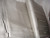 Sferra Giotto Egyptian Cotton Grey Queen Flat  Sheet Luminous Sateen  New