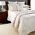 Sferra Lumia Full Queen Duvet Cver Ivory New