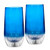 Waterford Mixology Argon Blue Set of Two Highballs 