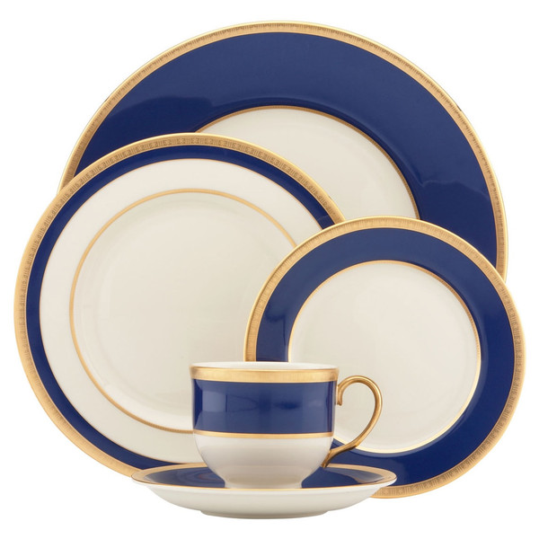 Lenox Independence China 5pc Dinnerware Set , Ivory