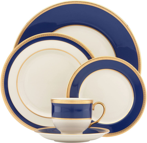 Lenox Independence China 5pc Dinnerware Set , Ivory