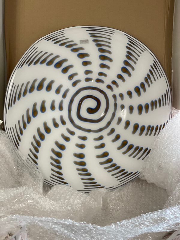 Waterford Evolution Trinidad Menagerie 161583 Centerpiece Tray Platter