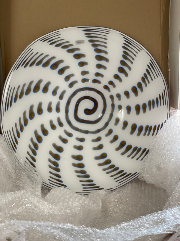 Waterford Evolution Trinidad Menagerie 161583 Centerpiece Tray Platter