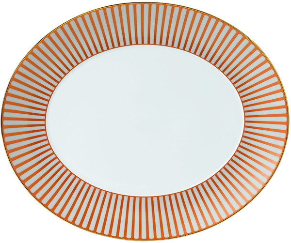 Wedgwood Palladian Oval Serving Bowl 13.5"