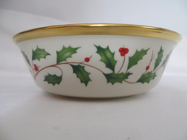 Lenox Holiday Gold All Purpose Bowls Set Of 8 New 