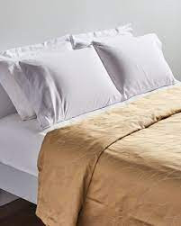 Frette Fronda Arredo Jacquard  King Duvet Cover Set Gold Leaf Italy New Bedset