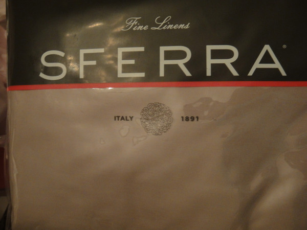 Sferra Celeste 3990 Egyptian Cotton Percale California King Fitted Sheet  Lilac New