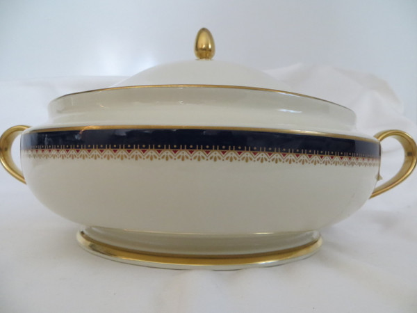 Lenox Jefferson Presidential Gold Covered Vegetable Bowl 