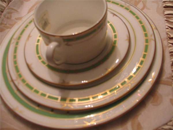 Kate Spade Pompano Point 43P Fine Bone China Dinnerware Set For  8 New