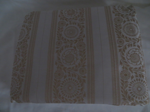 Sferra Lindsay Border King Duvet Cover Set White Mushroom