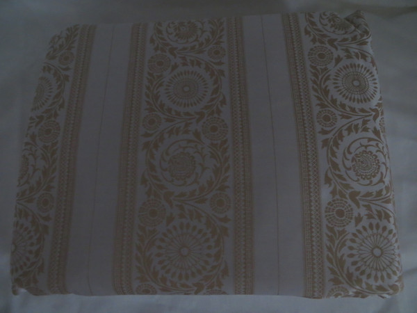 Sferra Lindsay Border King Duvet Cover Set White Mushroom