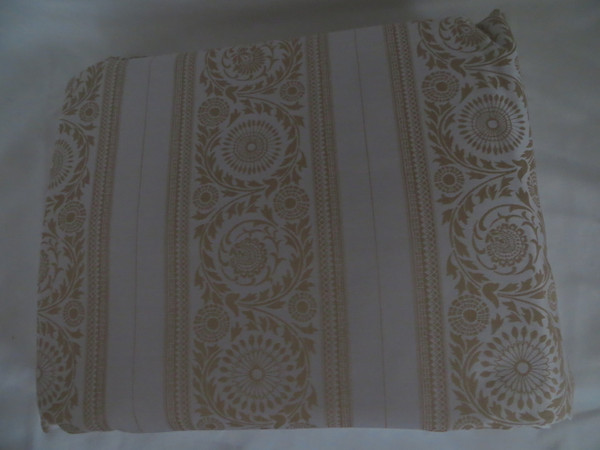 Sferra Lindsay Border King Duvet Cover Set White Mushroom