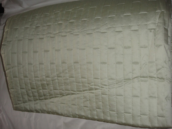 Sferra Sesto Leaf Green Full/ Queen Quilt Blanket  Cover Set New 