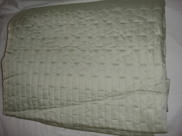 Sferra Sesto Leaf Green Full/ Queen Quilt Blanket  Cover Set New 