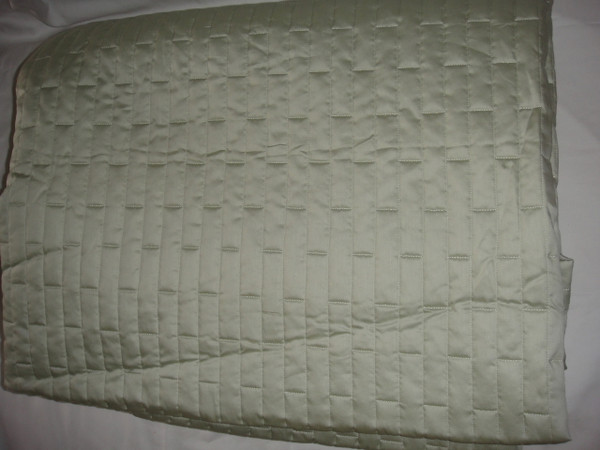 Sferra Sesto Leaf Green Full/ Queen Quilt Blanket  Cover Set New 