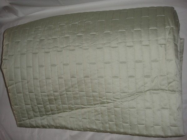 Sferra Sesto Leaf Green Full/ Queen Quilt Blanket  Cover Set New 