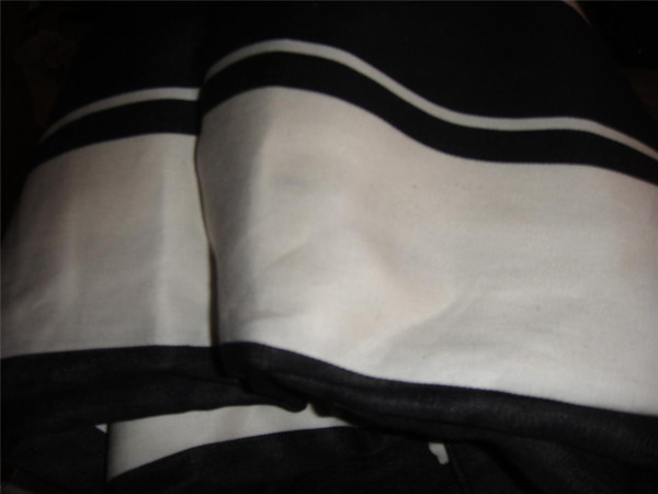 Ralph Lauren Equestrian Cliff House Stripe Linen Queen Nightspread Set New