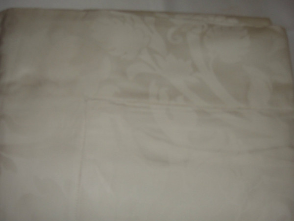 Sferra Vinetti Full Queen Duvet Cover Ivory New 