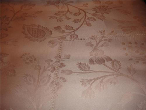  Ralph Lauren Ashmont Cuff Pink White King Duvet Cover Set 