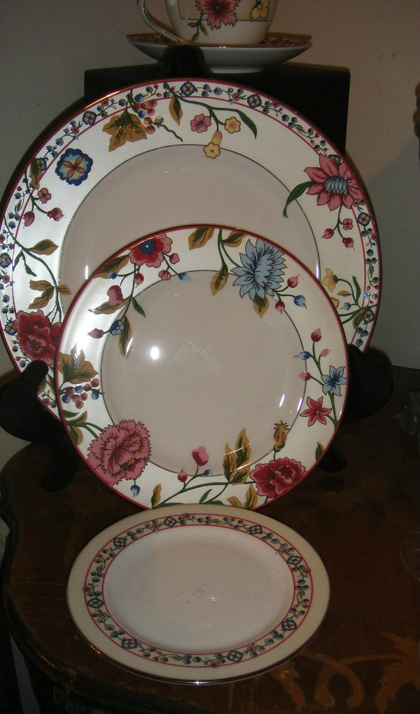 Lenox Scalamandre Bouvier 5pc place Setting New