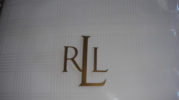 Ralph Lauren Suite Glen Plaid White Queen Duvet Cover Set 