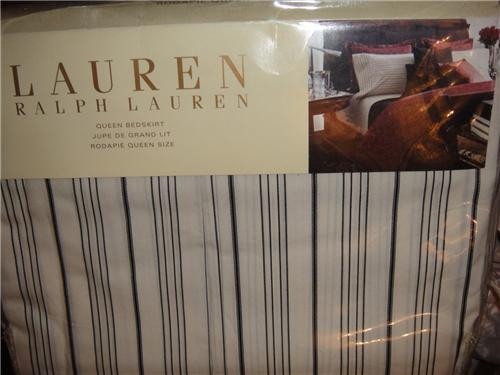 Ralph  Lauren Bleeker Street Red 11P Queen Comforter Set New
