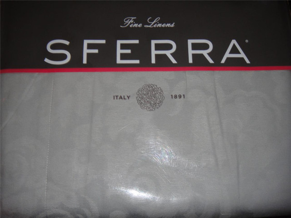 Sferra Layton Seamist  Queen Duvet Cover New