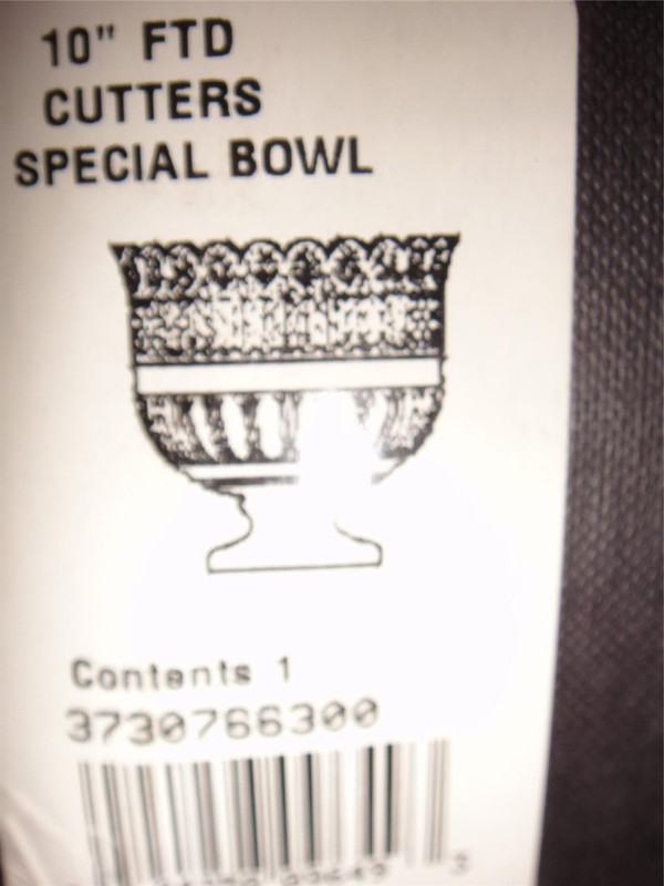 Waterford  Crystal Cutter's Special 10" Crystal Bowl New in Box 