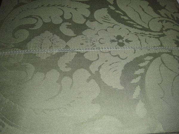 Ralph Lauren Rutherford Park Emerald Green Queen Flat Sheet