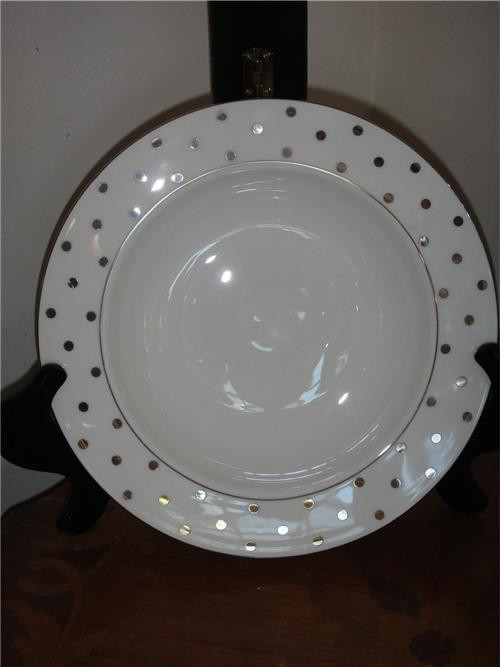 Kate Spade Larabee Road Platinum Soup Bowl 9 inch