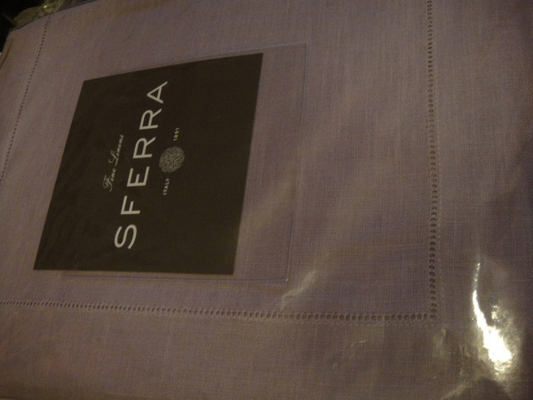 Sferra Festival 902  Linen Lavender 2 Set of 4 Placemats 