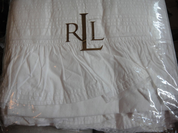 Ralph Lauren Skating Party Tartan Plaid Green King Duvet Cover Set