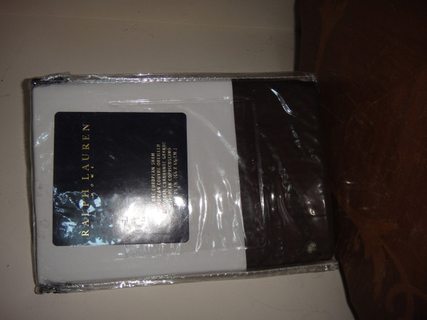 Ralph Lauren Fulton Chocolate Full Queen Duvet Cover Set