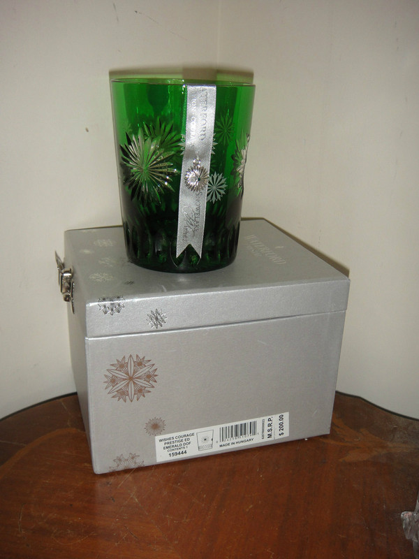 Waterford Wishes 2012 Carina  Courage Prestige Edition Emerald DOF 