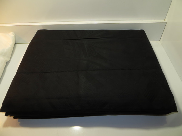 Sferra Lauren Shanghai  Luxe Josephine Black King Sheet Set 