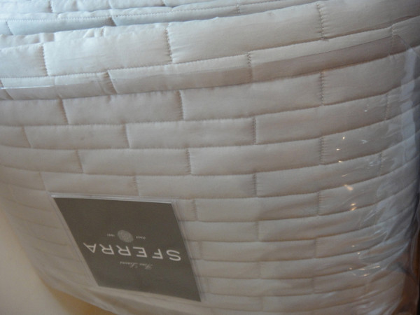 Sferra Sesto King Quilt Grey