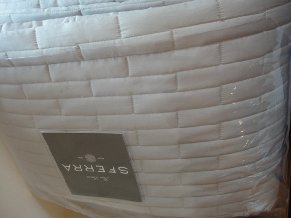 Sferra Sesto King Quilt Grey