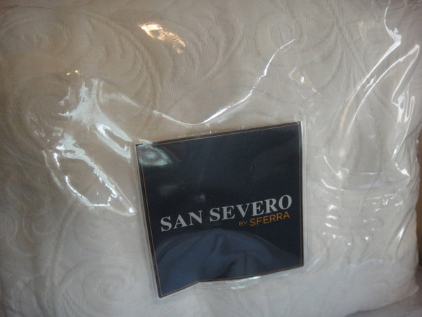 San Severno by Sferra Hannah Ivory King Blanket Cover Set