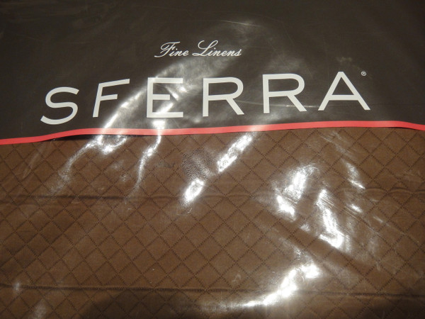 Bari King Cal-King Blanket Cover Chocolate 