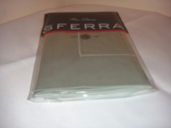 Sferra Giotto Egyptian Cotton King Sham Classic Luminous Sateen Seamist  