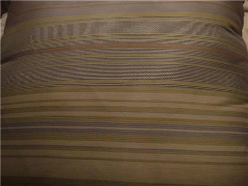 Sferra Blake Lilac Stripe Full Queen Duvet Cover Set 7pc  New