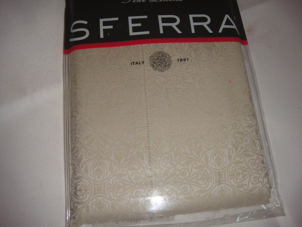 Sferra Ilaria 7361 Continental European Sham Ivory