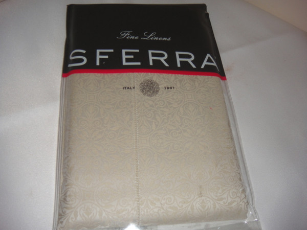 Sferra Ilaria 7361 Continental European Sham Ivory