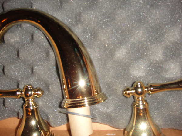 Santec Estate Series 4320 GL23 Black Oro Brass Chadwick Faucet