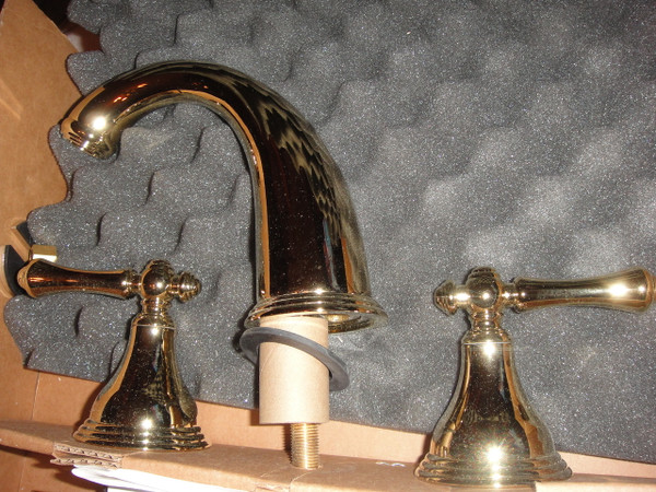 Santec Estate Series 4320 GL23 Black Oro Brass Chadwick Faucet