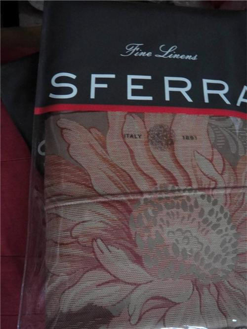Sferra Tullia Dark Khaki  European Sham  Egyptian Cotton  New