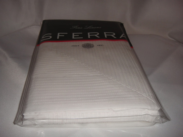 Sferra Peyton King Sham White 