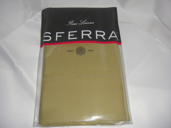 Sferra Celeste 3990 King Pillowcases Pistachio 